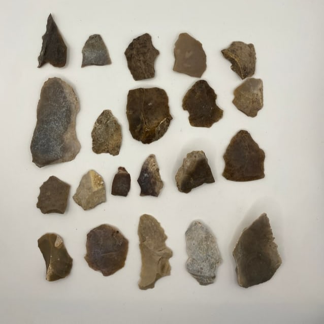 Ancient NAtive American Stone Tool Lot (1 of 2)