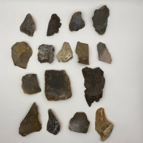Ancient Native American Stone Tool Lot