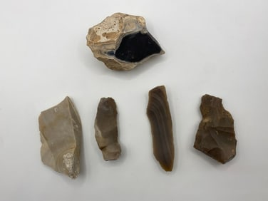 Ancient Native American Stone Tool Lot