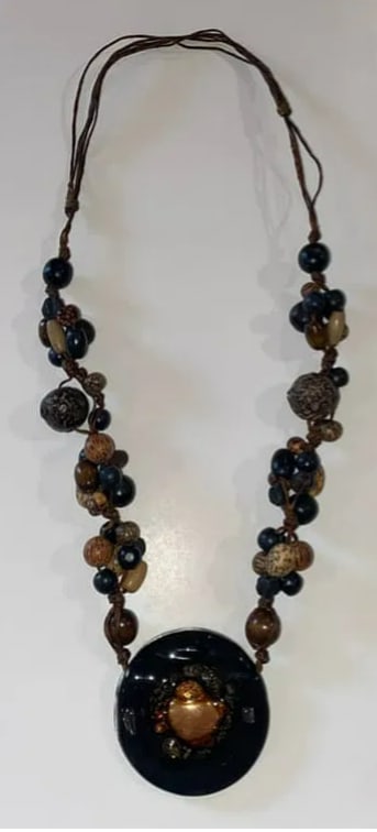 Antique Murano Glass Necklace (1 of 1)