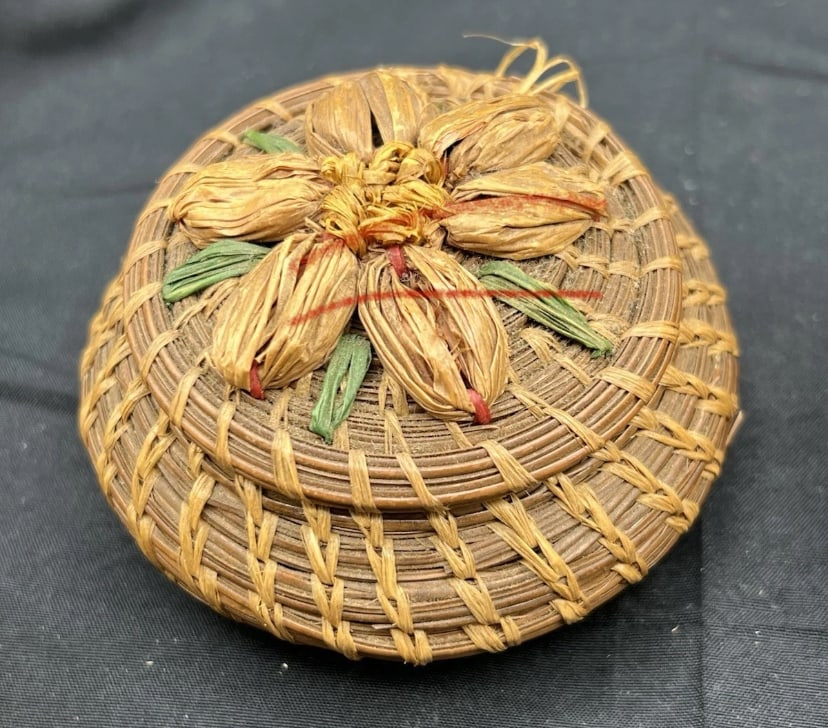 Antique Native American Yupik Basket (1 of 1)