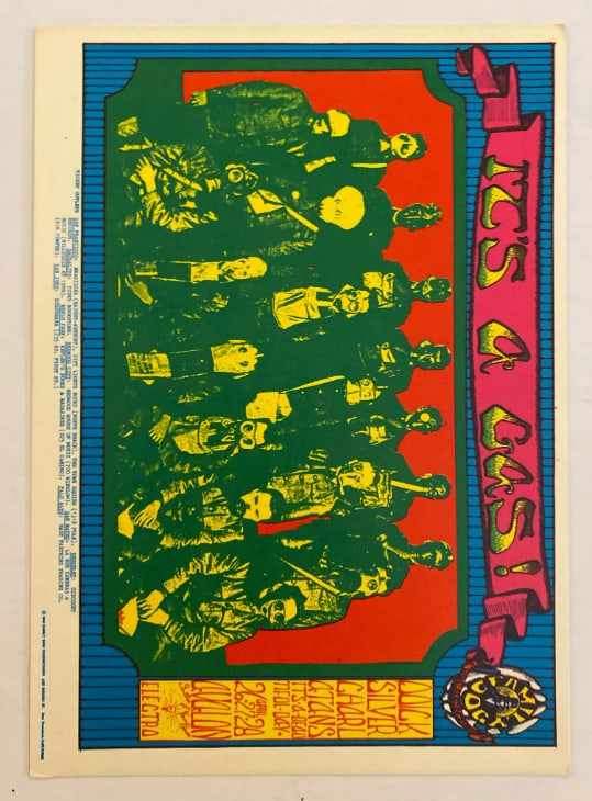 Quicksilver Messenger Service Charlatans 1968 Family Dog Postcard (1 of 2)