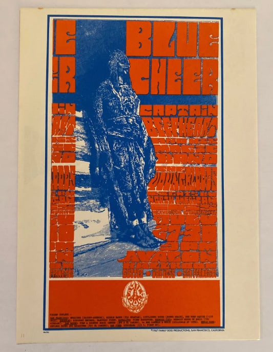 Blue Cheer 1967 Family Dog Postcard (1 of 2)