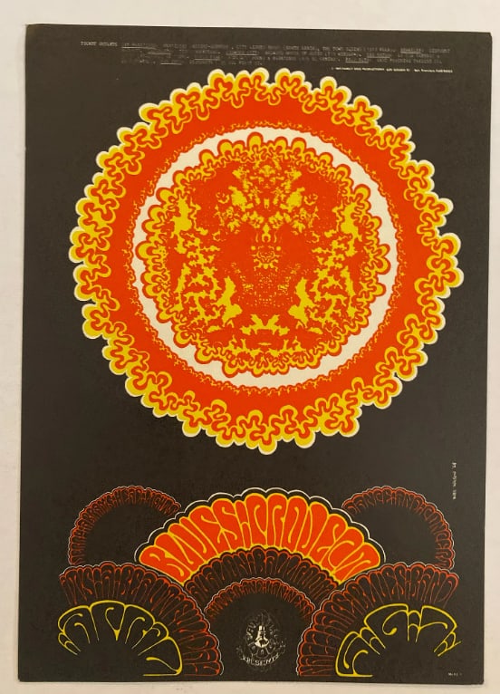 Blues Project 1968 Family Dog Postcard (1 of 2)