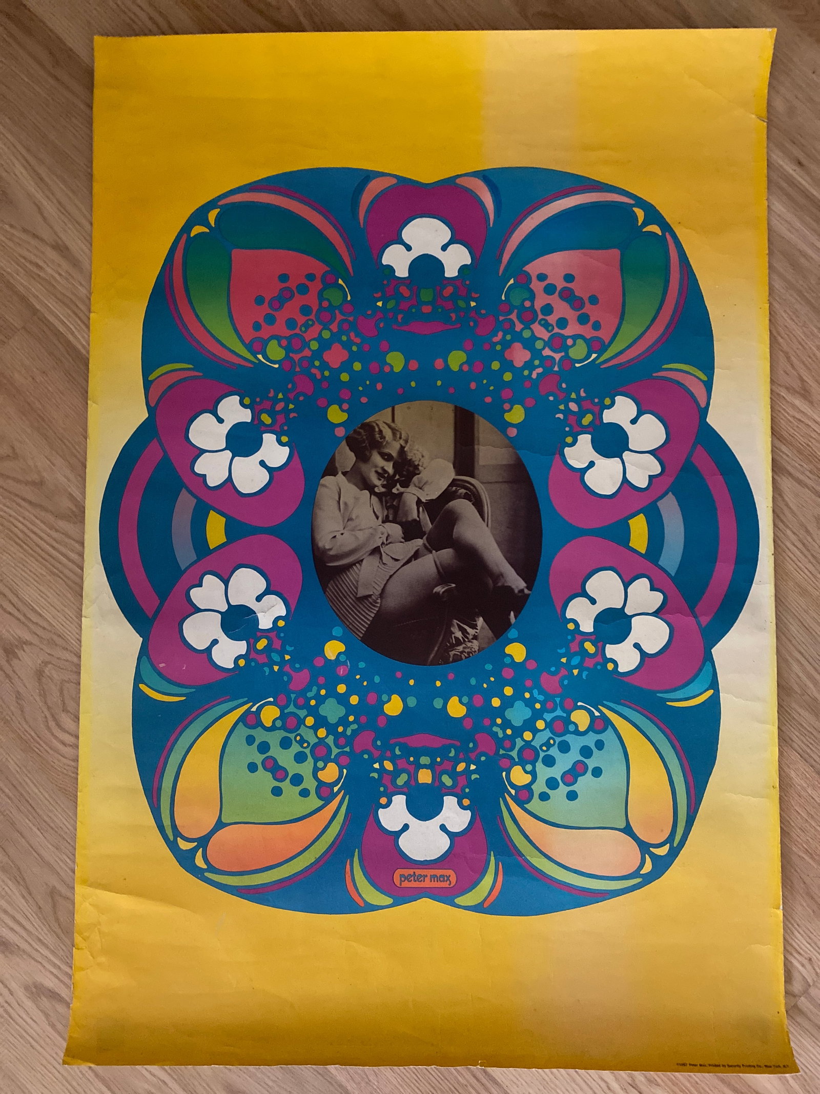 Peter Max 1967 Psychedelic Poster (1 of 3)