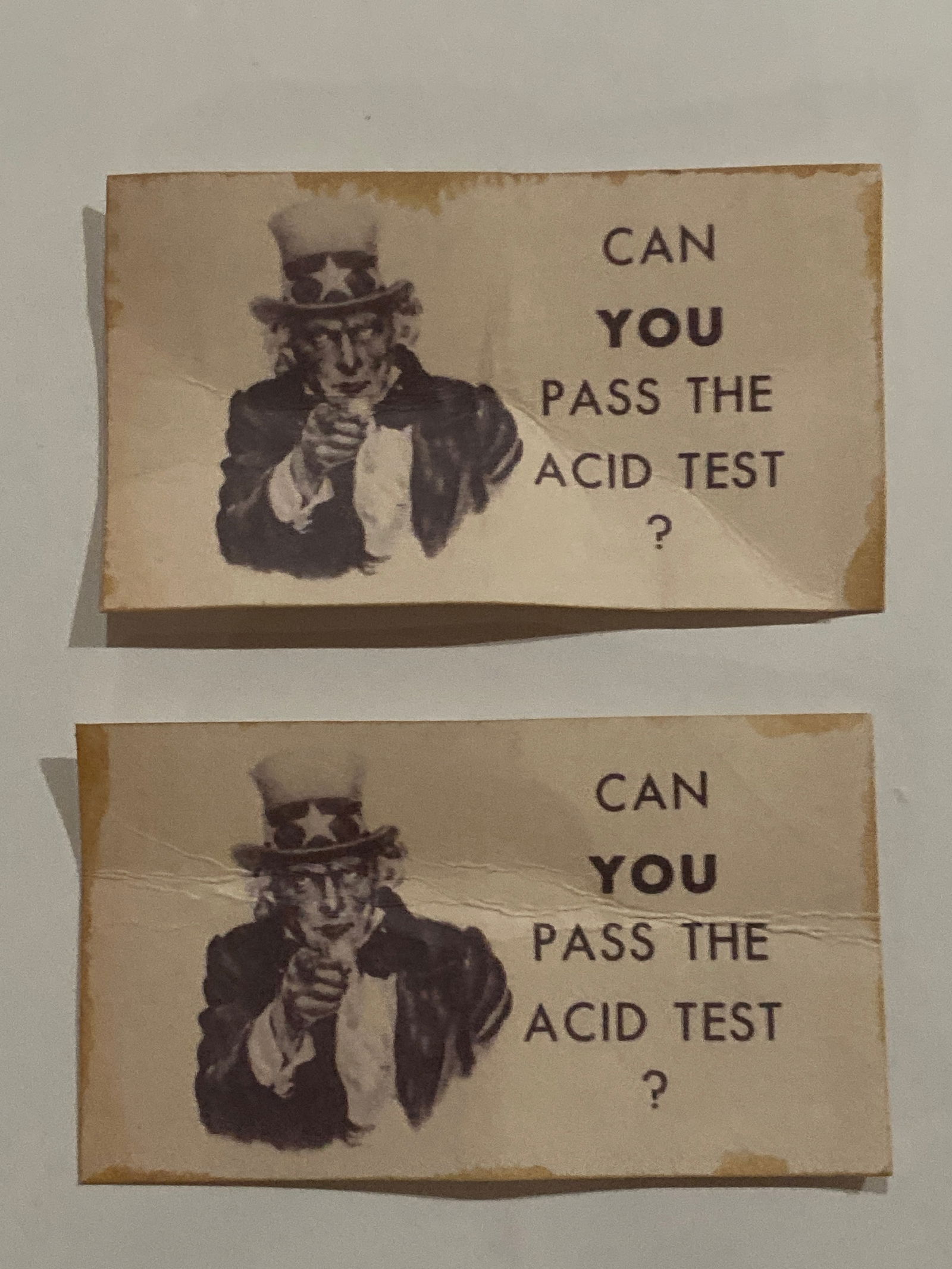 Ken Kesey Acid Tests Original 1965 Mail Card: This is an original 1st Printing card.