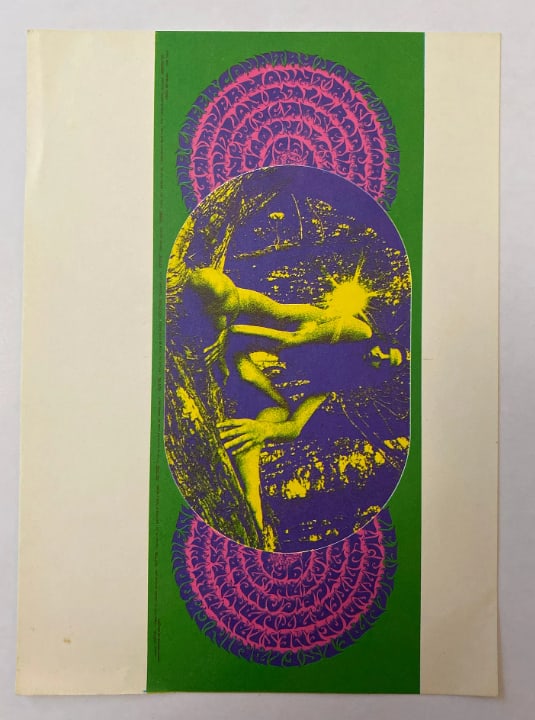 Blue Cheer 1967 Family Dog Postcard: 1st Printing