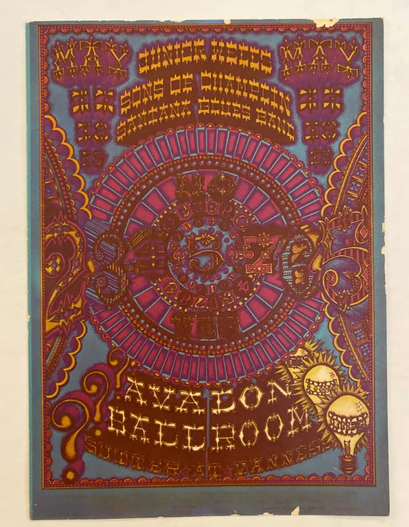 Junior Wells Sons of Champlain 1968 Family Dog Postcard: 1st Printing FD119