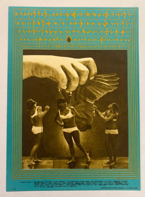 Moby Grape 1967 Family Dog Postcard (1 of 2)