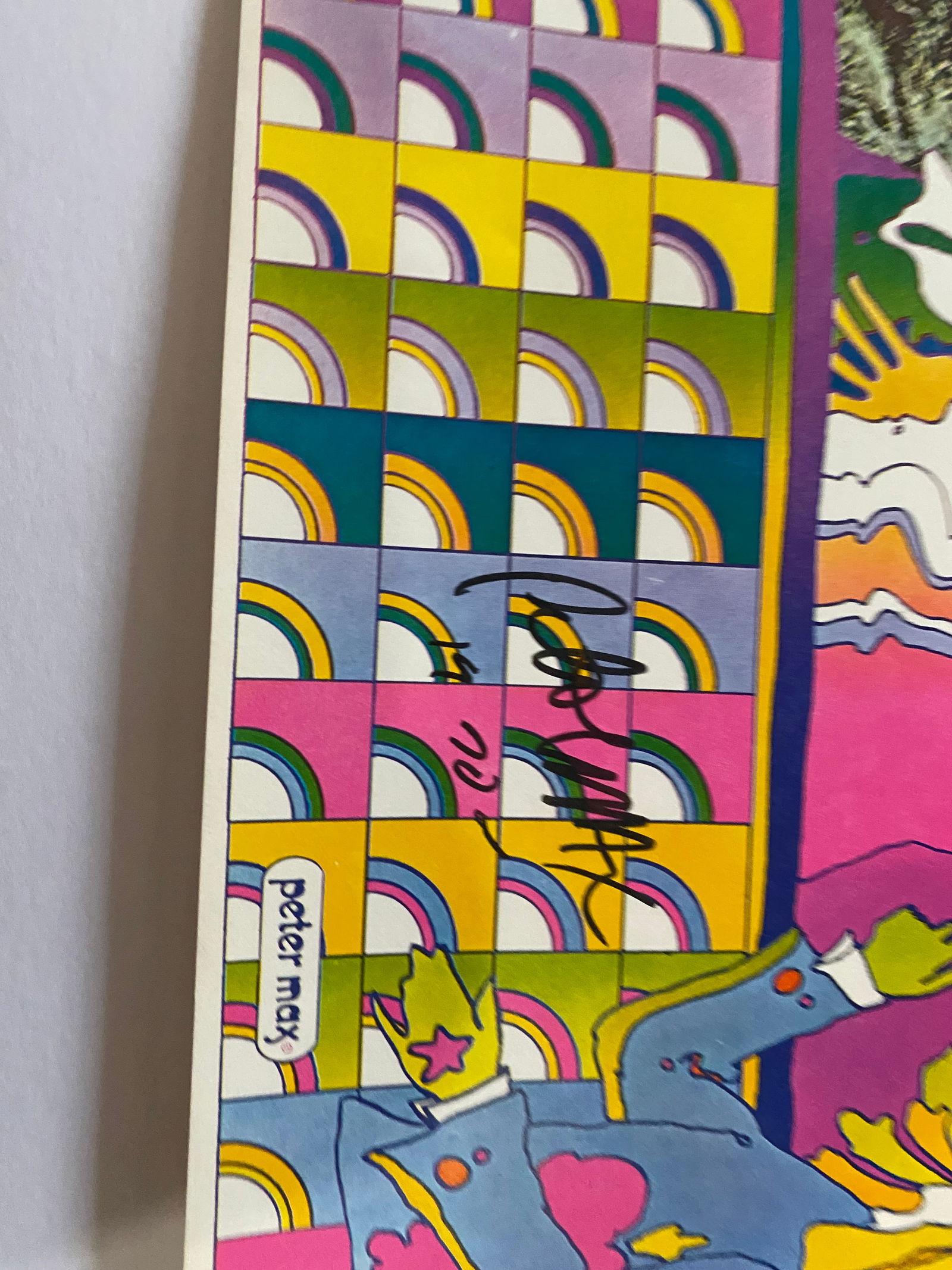 Peter Max Signed Poster - 2