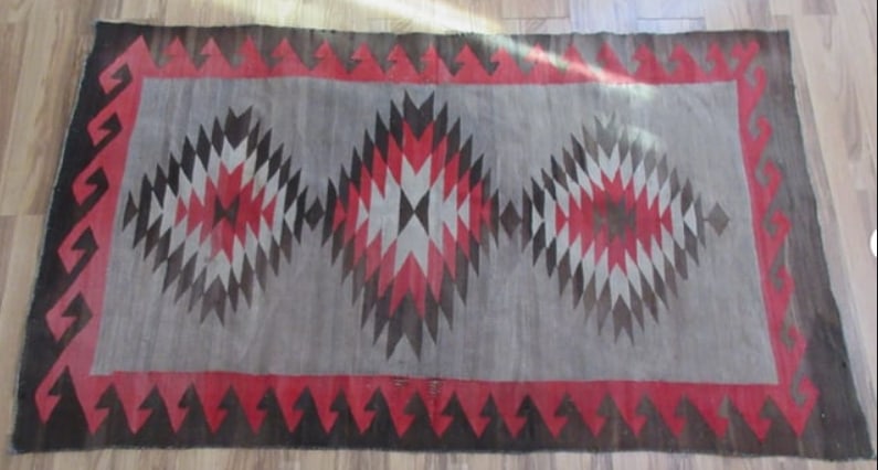 Antique Navajo Rug (1 of 2)
