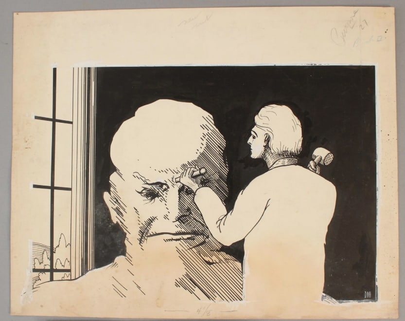 Charles Weimer 1938 Art Deco Original Painting (1 of 2)