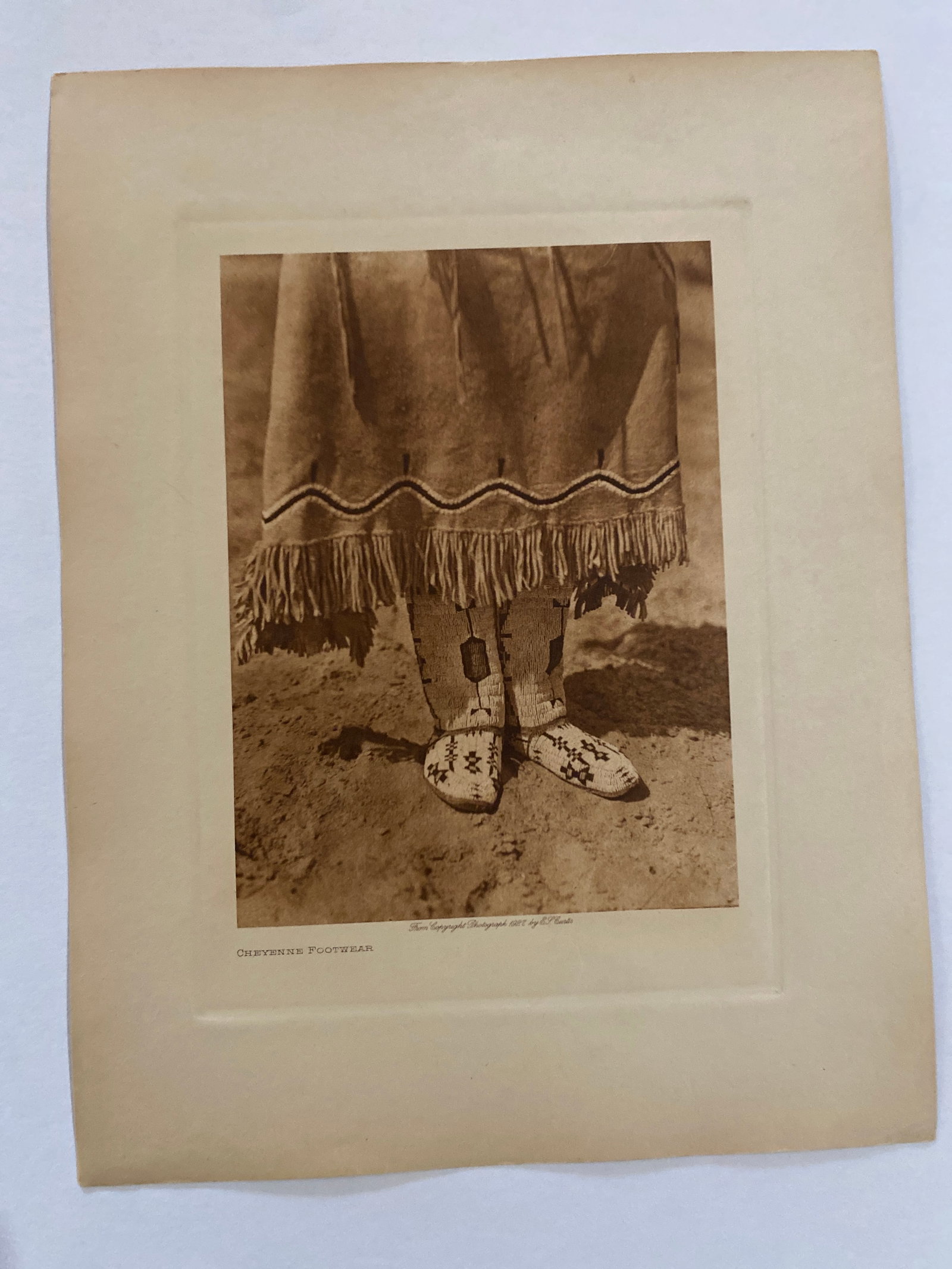 1927 Antique Edward Curtis Native American Photogravures (1 of 3)