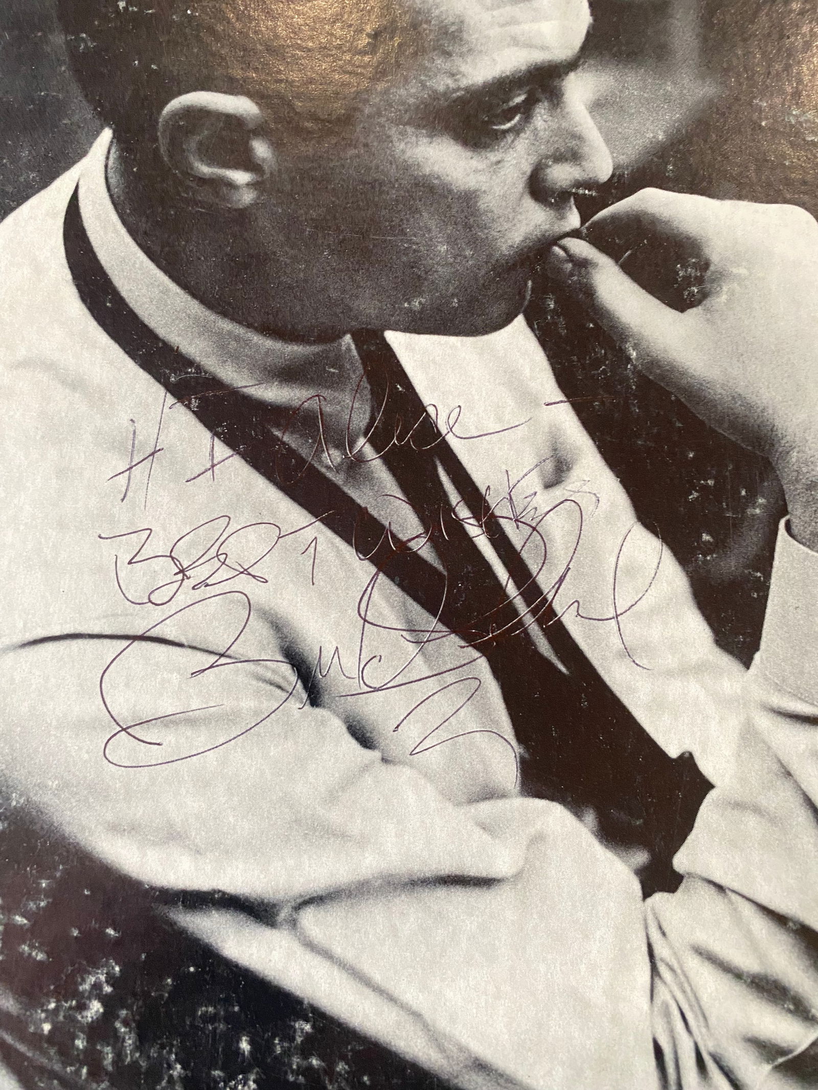 Bud Shank Autographed Record - 2