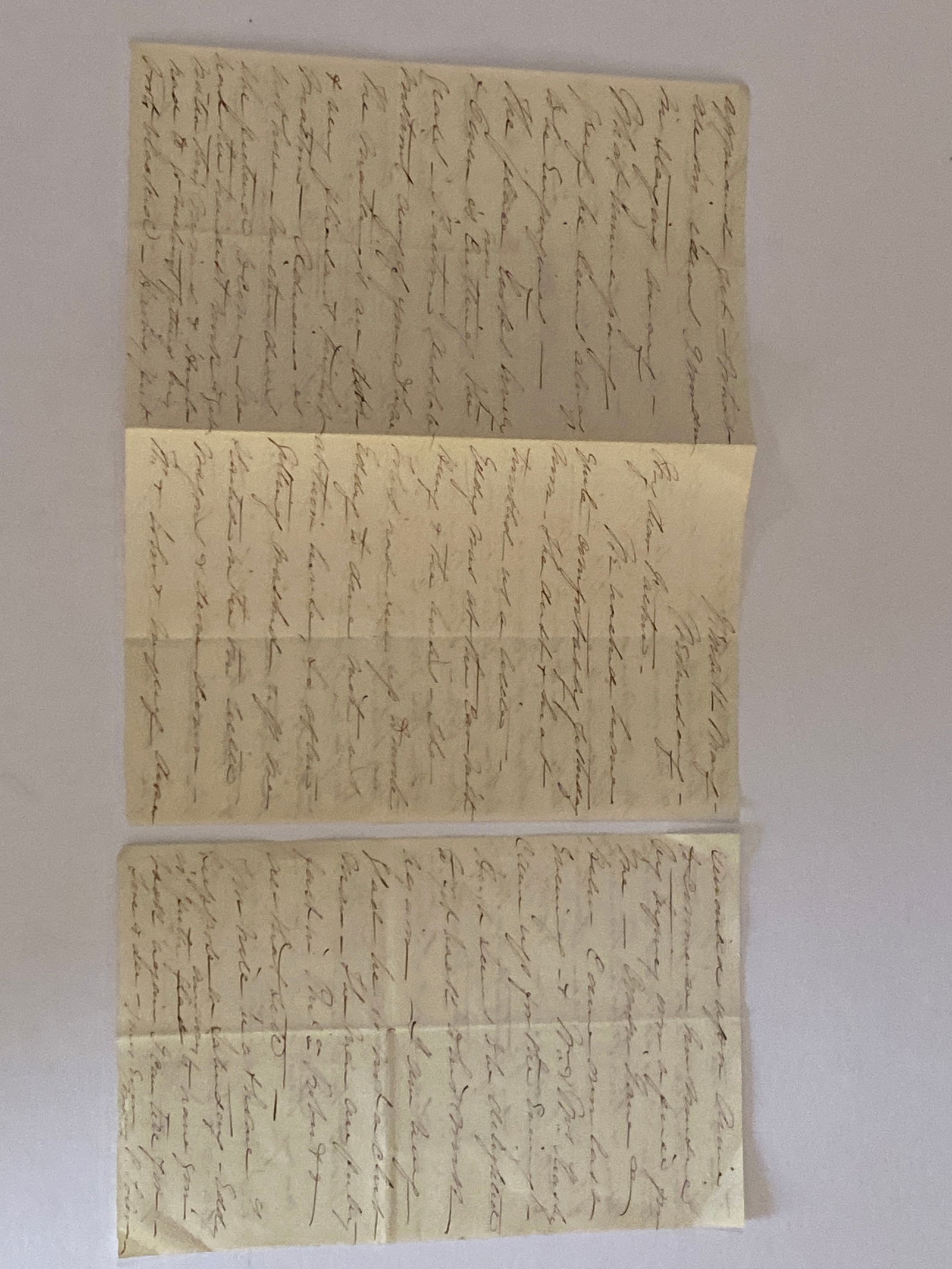 19th Century Hand Written Document lot - 4