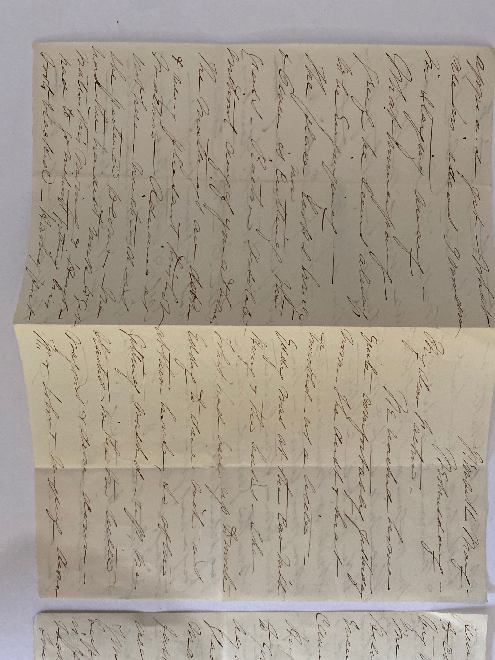 19th Century Hand Written Document lot - 5