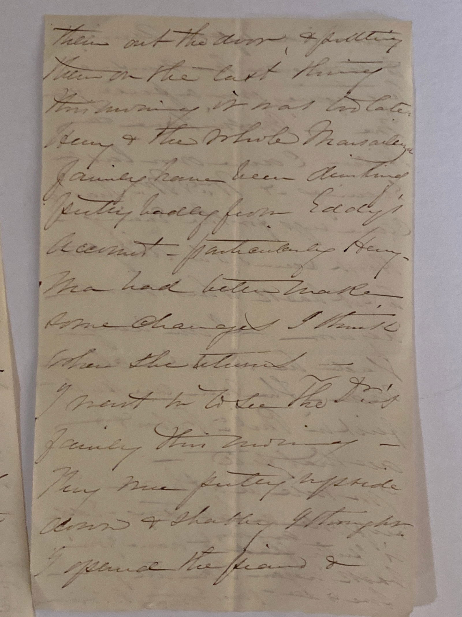 19th Century Hand Written Document lot - 8