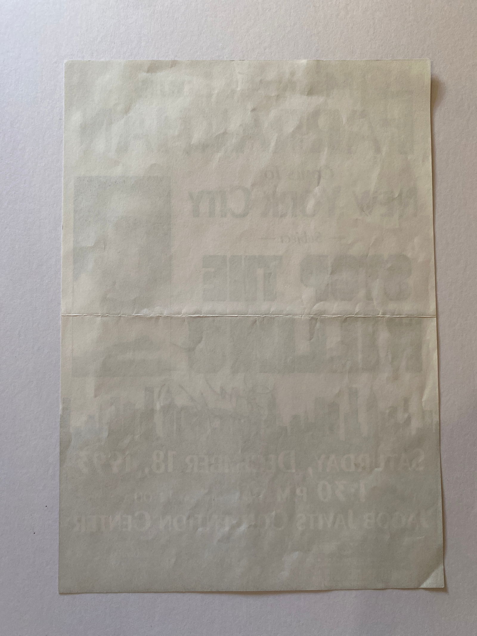 Louis Farrakhan Signed Event Poster - 3