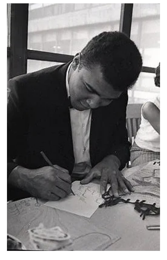 Original Cassius Clay Muhammad Ali Howard Bingham Photo Negative: Up for auction is an extraordinary piece of sports and cultural history - an original Howard Bingham photo negative featuring the legendary Muhammad Ali!