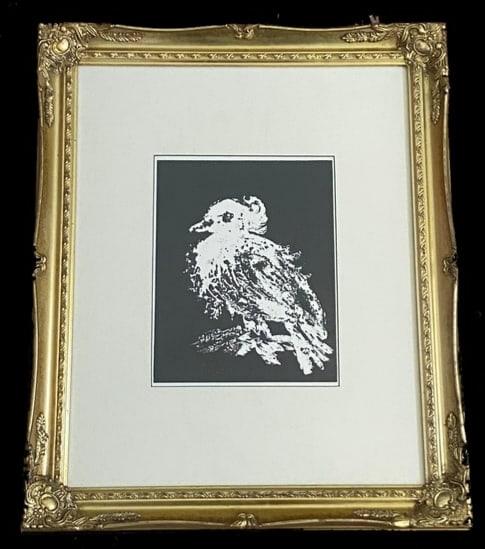 Pablo Picasso 1949 The Little Dove Lithographe I Transfer Lithograph COA (1 of 4)
