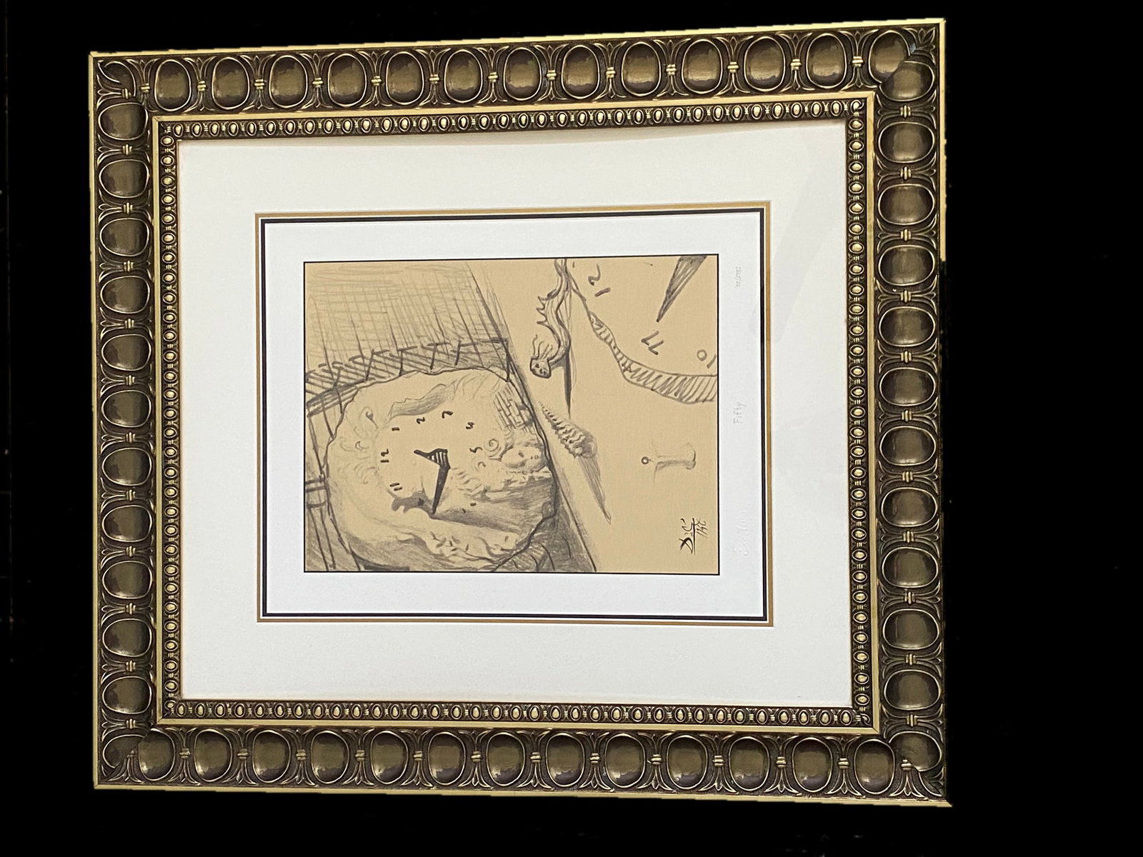 Salvador Dali Walt Disney Destino Fifty Lithograph: This lithograph is part of the celebrated Destino collection, the result of a legendary 1945–1946 collaboration between Salvador Dalí and Walt Disney. 1 Originally shelved due to post-war financial