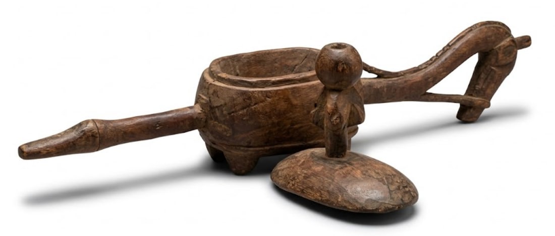 Dogon Tribe Mali 19th Century Effigy Offering Bowl (1 of 4)