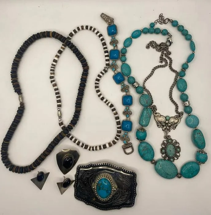 Vintage Native American Jewlery Lot (1 of 1)