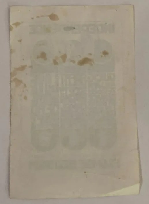 Grateful Dead Independence Hall Handbill - 2