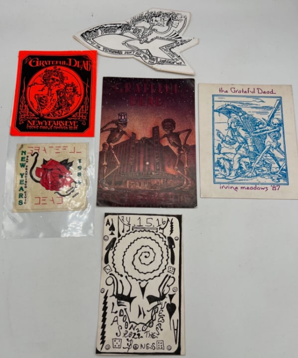 Grateful Dead Vintage Concert Lot Ticker Lot: See pics