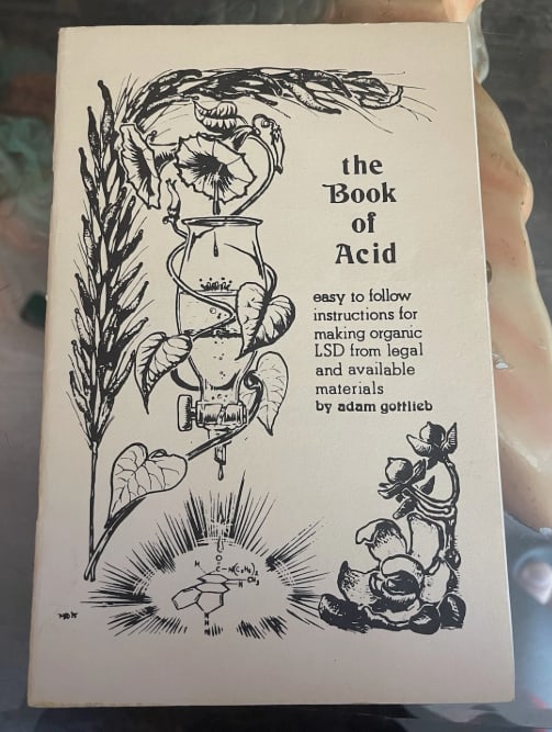 The Book Of Acid by Adam Gottlieb: Rare 1st Printing