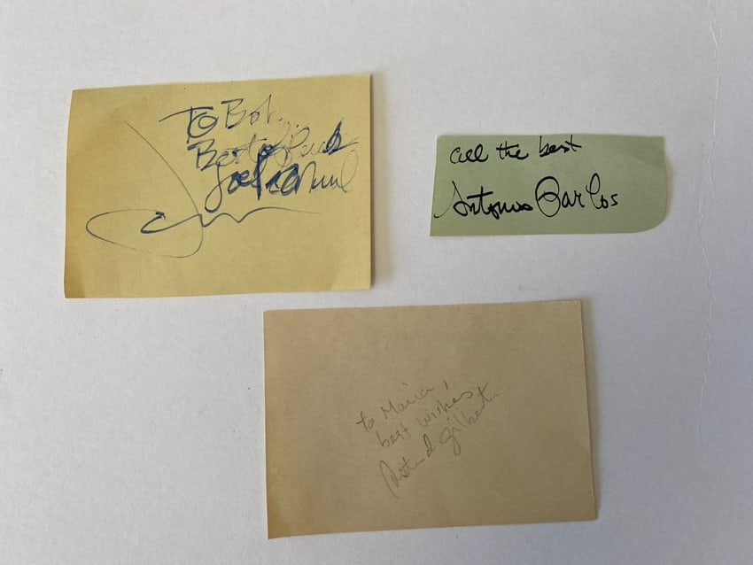 Jazz Musician Autograph Lot (1 of 1)