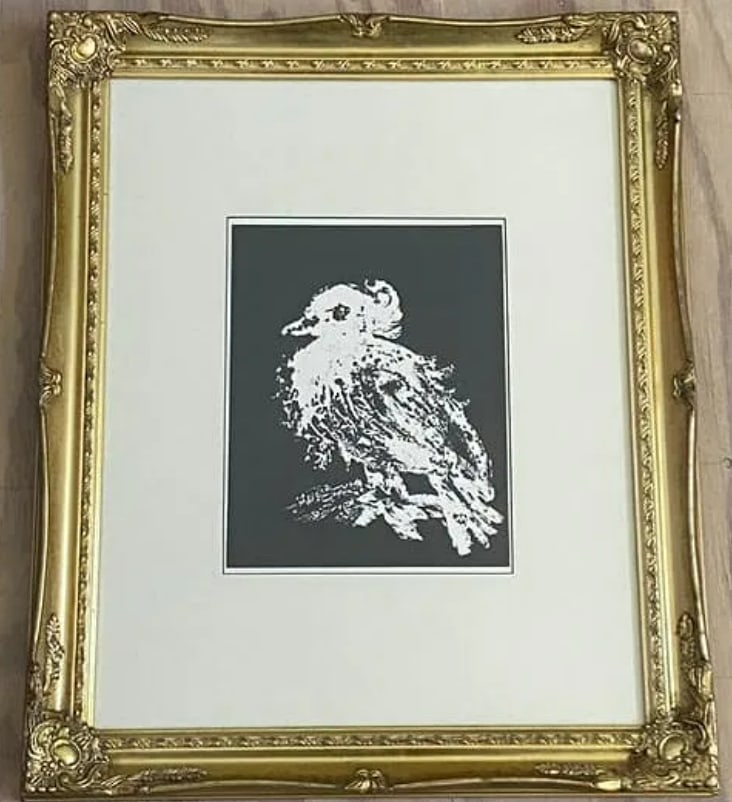 Pablo Picasso 1949 The Little Dove Lithographe I Transfer Lithograph COA (1 of 2)
