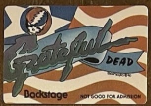Grateful Dead Backstage Pass (1 of 1)