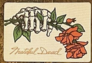 Grateful Dead Backstage Pass: Offered is an original, vintage backstage pass from the Grateful Dead’s legendary touring history.