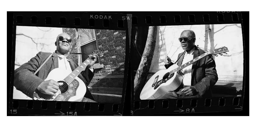 Reverand Gary Davis Origianl David Gahr Photo Negatives: Acquired Directly from Gahr's Studio.