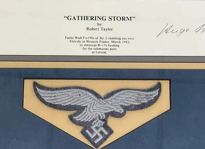 Gathering Storm WW2 German Airforce Signed Lithograph COA - 2