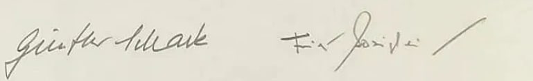 Gathering Storm WW2 German Airforce Signed Lithograph COA - 4
