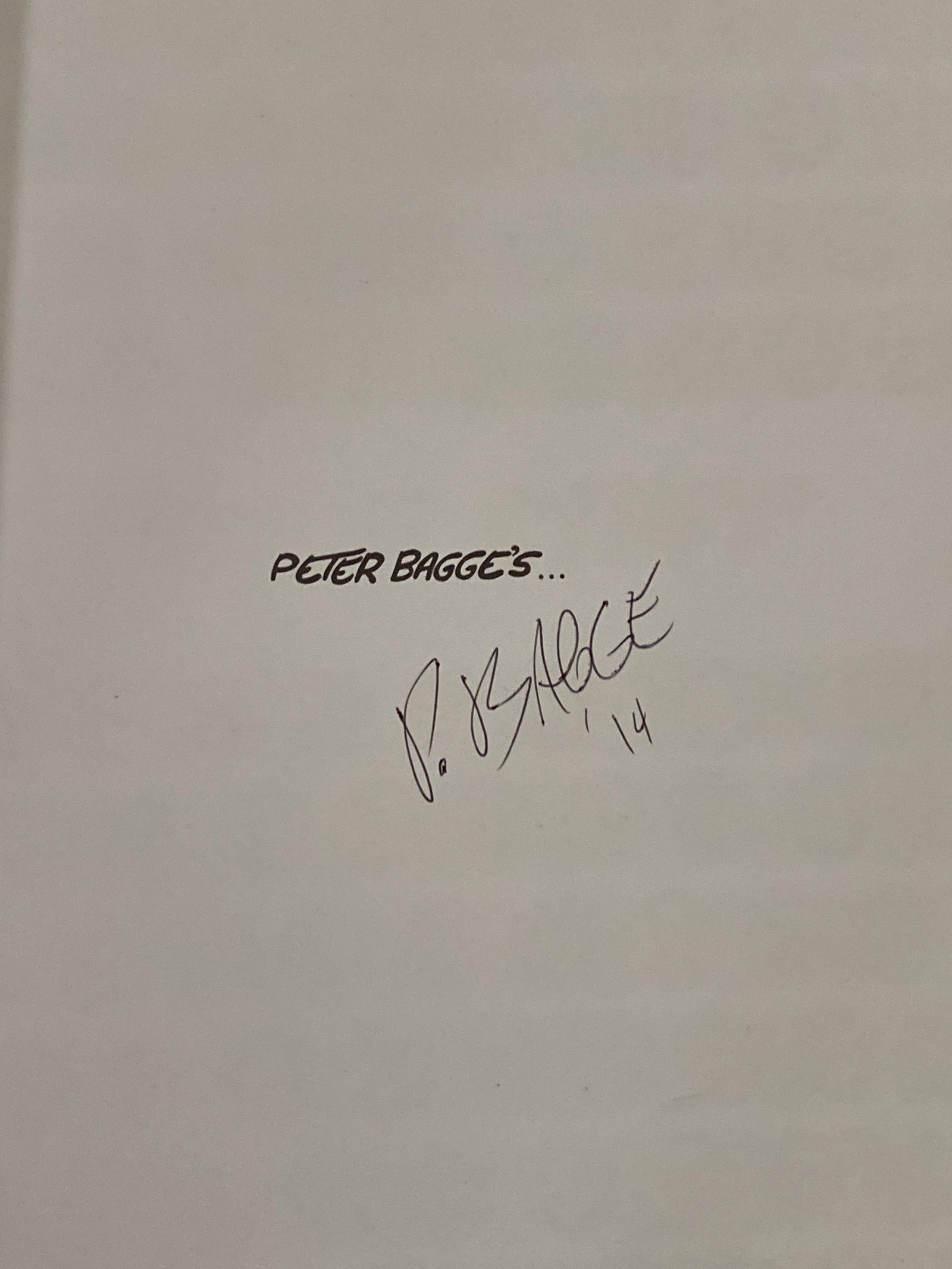 Peter Bragge Other Stuff Comic Book Signed - 2