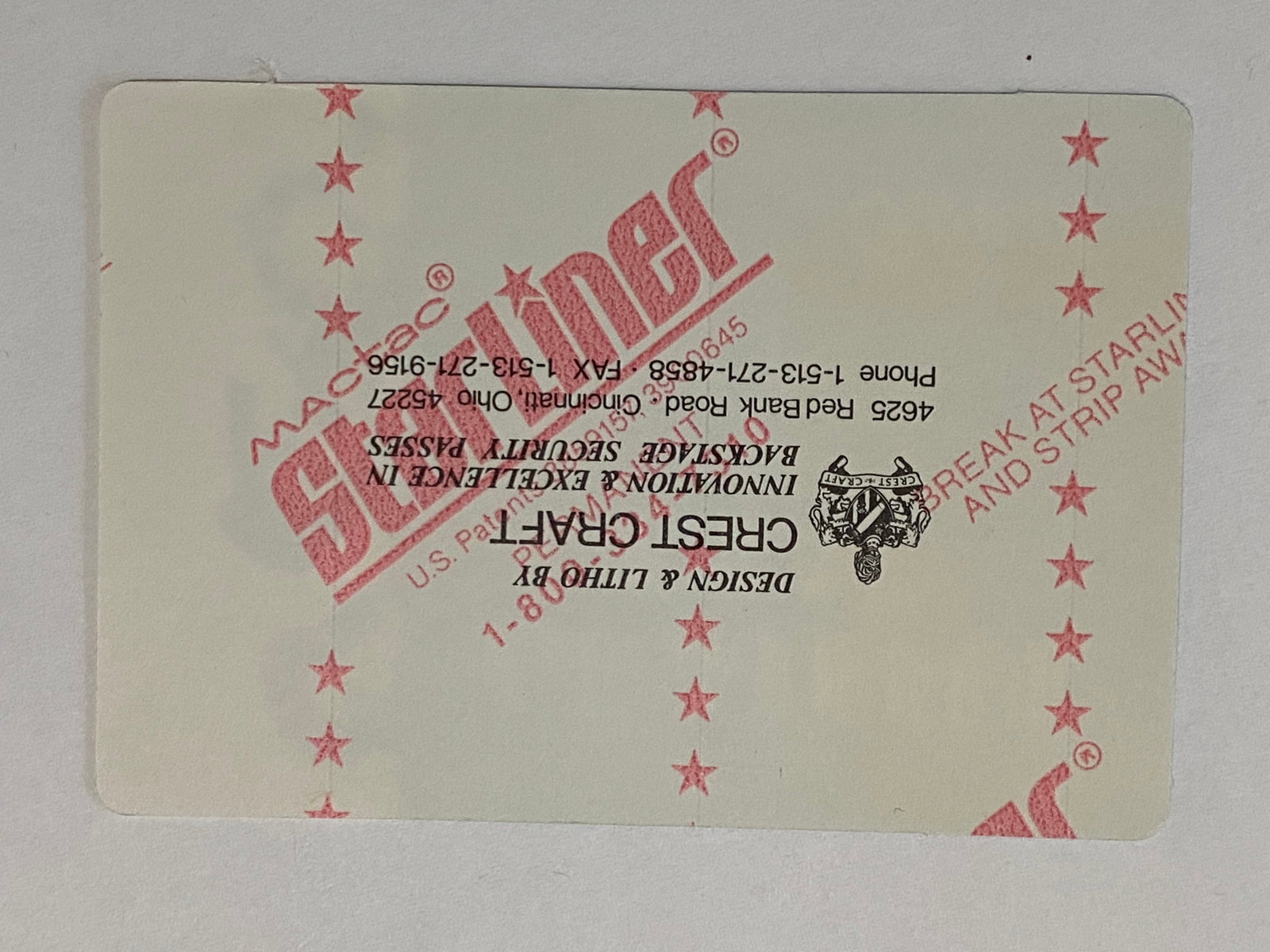 Grateful Dead Backstage Pass - 2