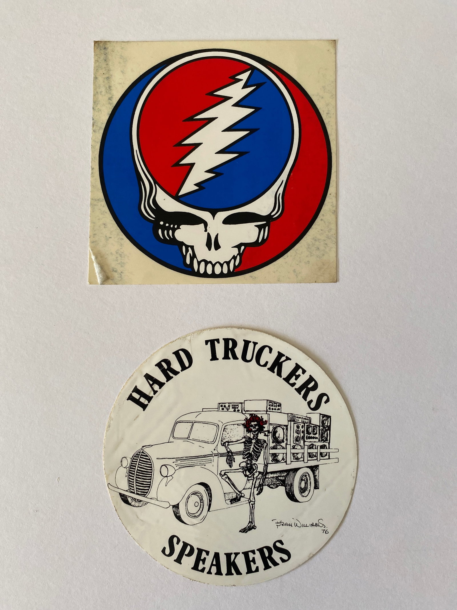 Grateful Dead 1970's Stickers (1 of 1)