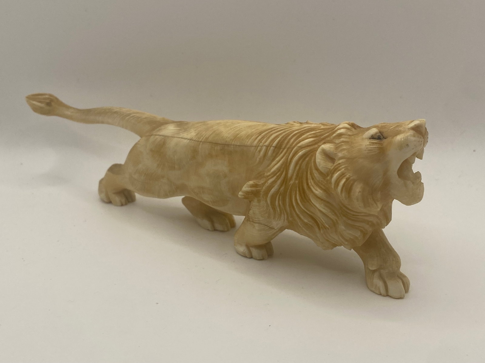 19th Century Chinese Statues Lion: measures 7 inches