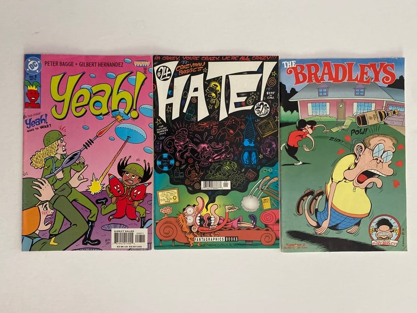 Peter Bragge Comic Book Lot - 3