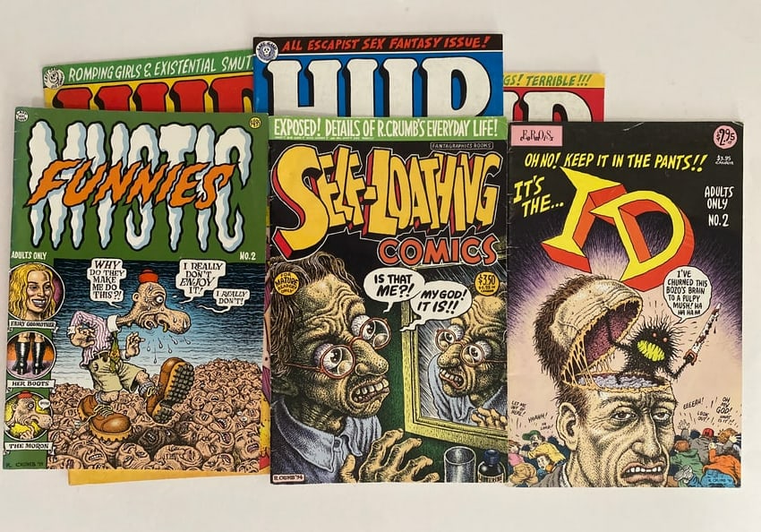Robert Crumb Comic Book Lot - 2