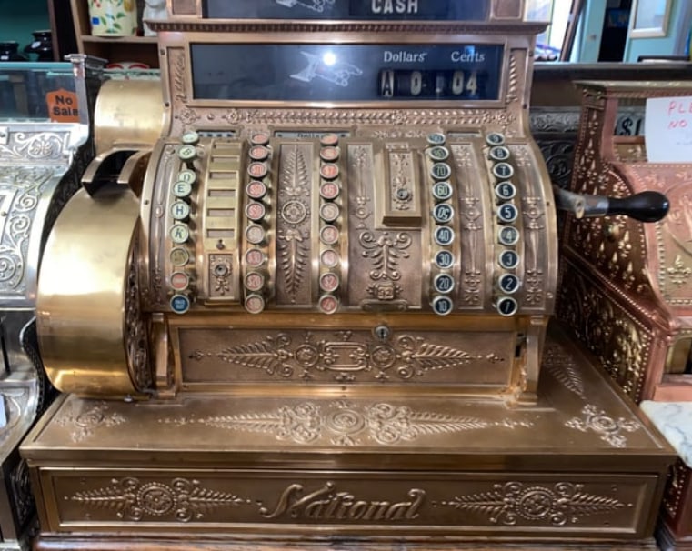 National 1890 Model 92 Cash Register (1 of 2)