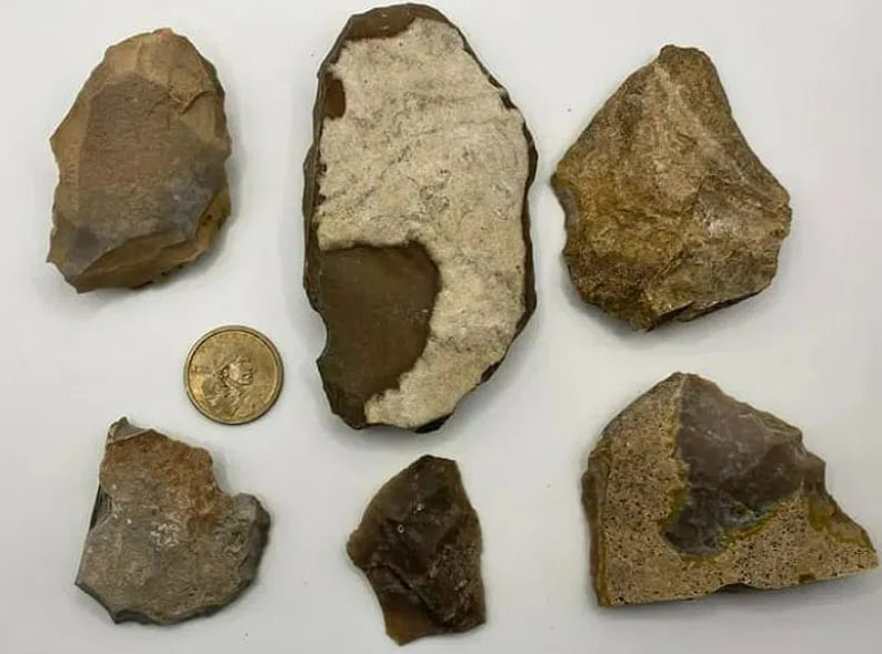 Native American Cache Creek Ca Stone Tools - 2