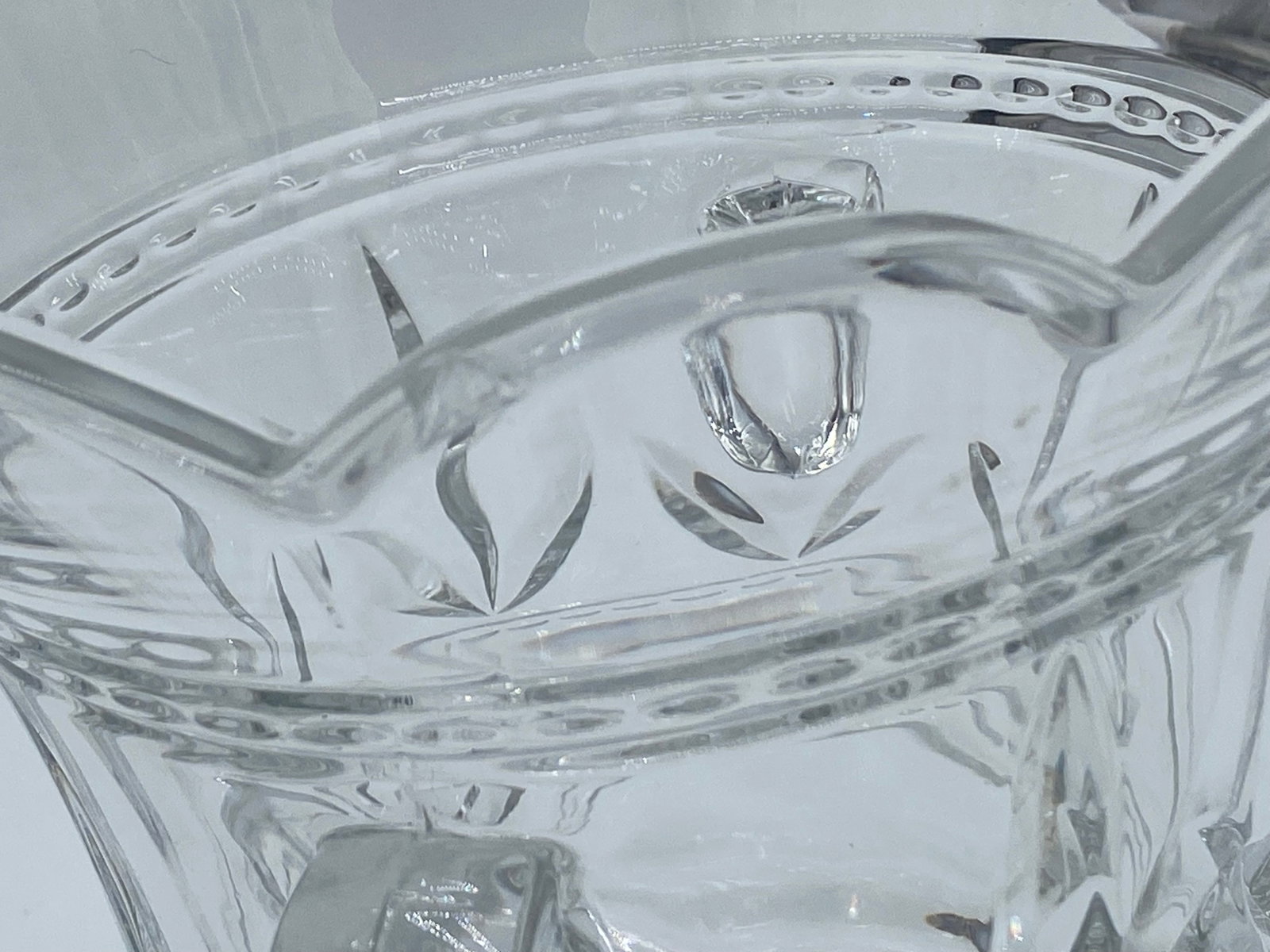 Antique Crystal Vase - 3