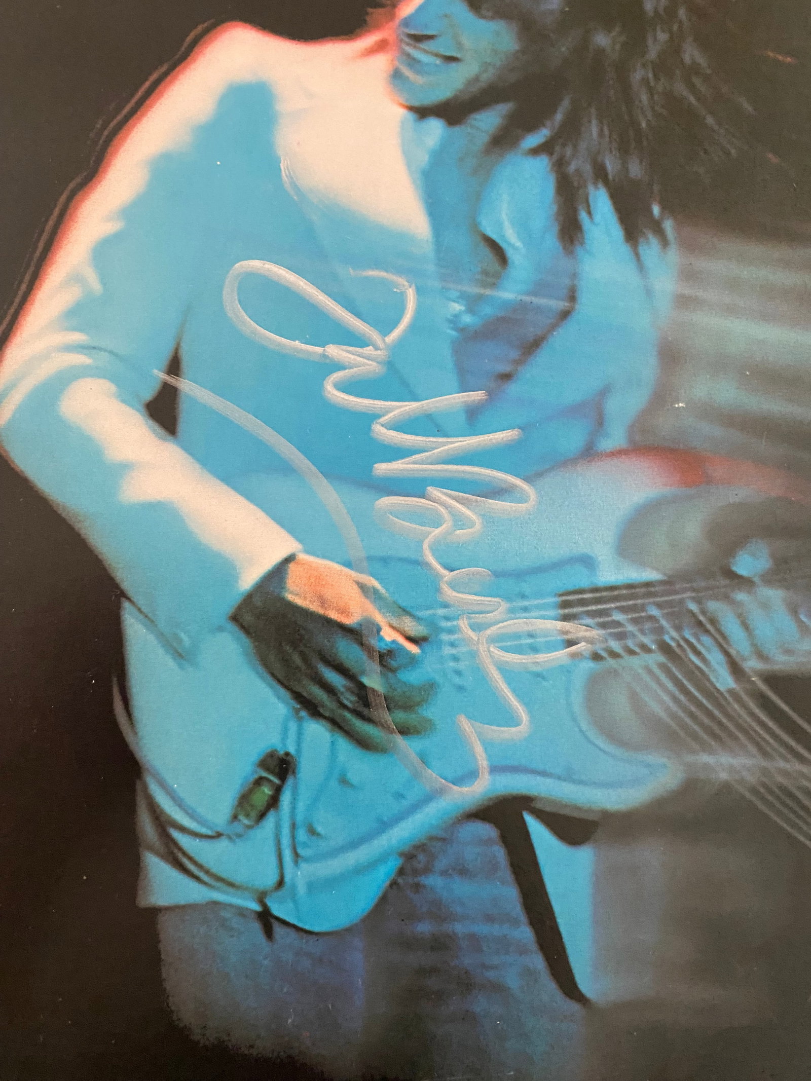 Jeff Beck Autographed Album Cover - 2