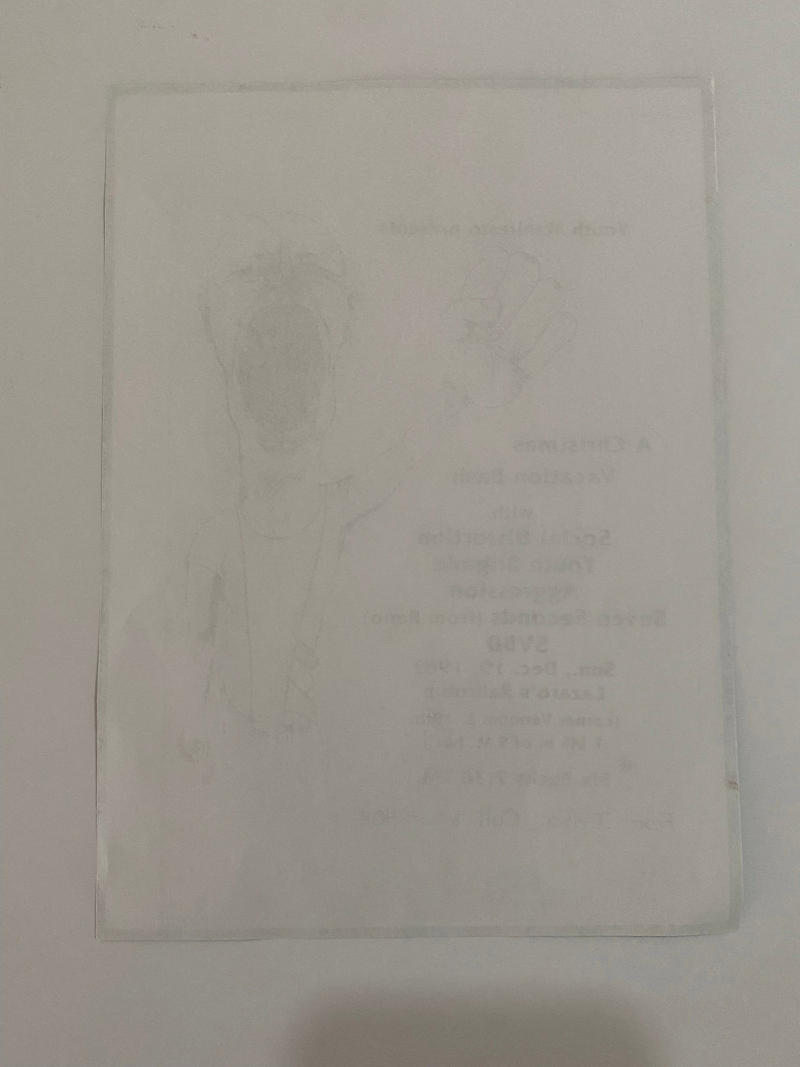 Social Distortion Concert Flyer 1st Printing - 2