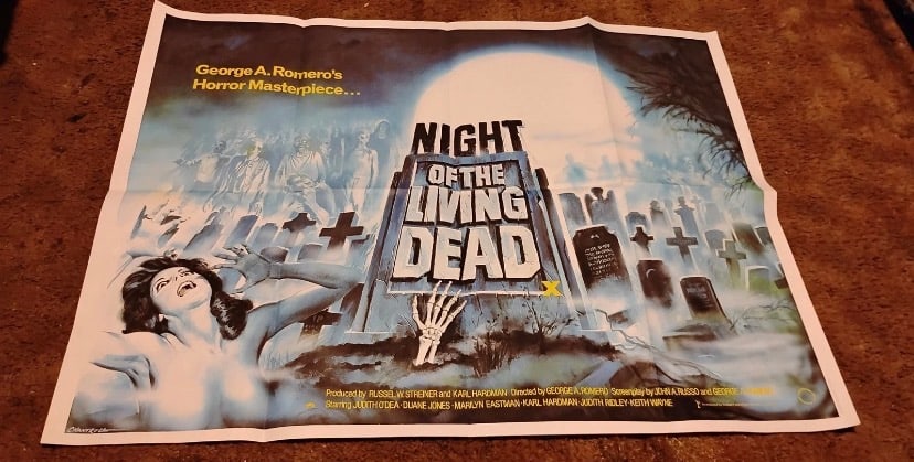 Night Of The Living Dead Original Movie Poster (1 of 1)
