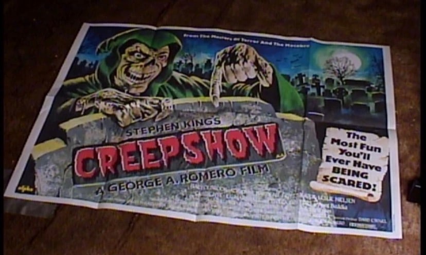 Creepshow Original 1982 Movie Poster: Original British Quad Poster measures 40x30